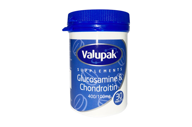 Valupak Glucosamine 400Mg + Chondroitin 100Mg 30 Tablets