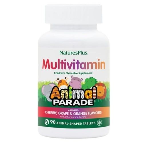 NaturesPlus Animal Parade Kids Multivitamin, 90 Tablets