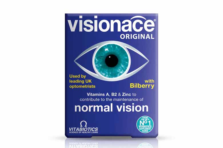 Vitabiotics Visionace Original Tablets with Bilberry, 30's