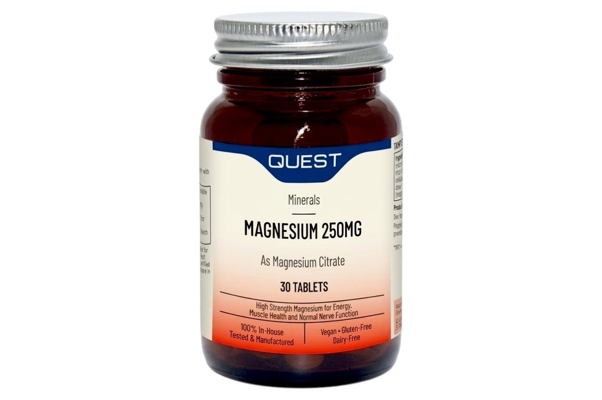 Quest Magnesium Citrate 250Mg 30 Tablets