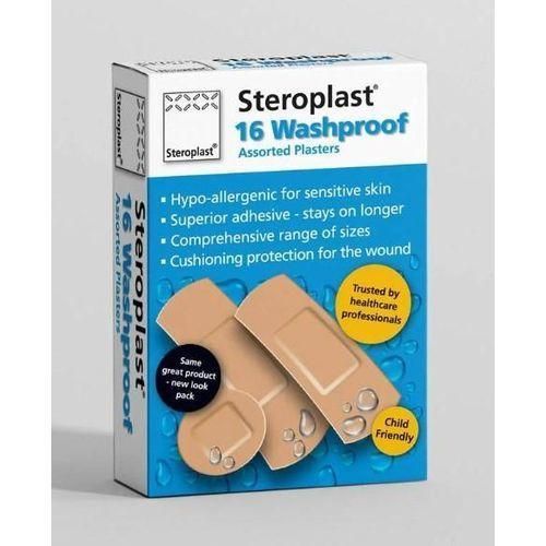 Steroplast Washproof Assorted Plasters Child-Friendly 16 Plasters