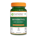 PURE NUTRITION RESVERATROL (GRAPE SEED EXTRACT) 255MG 60 CAPSULES