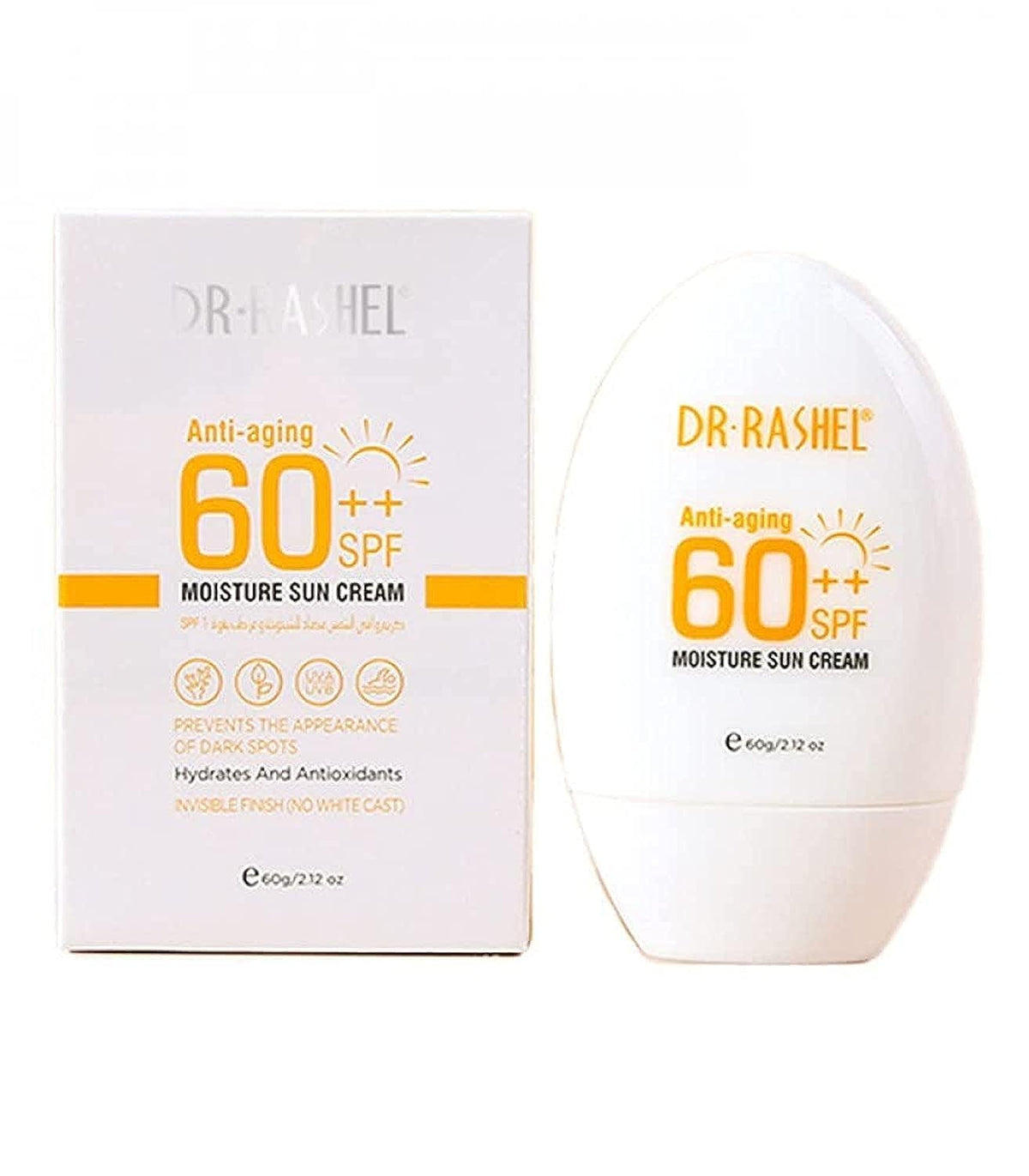 DR.RASHEL Moisture Sun Cream SPF60++, 60g