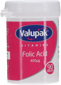 Valupak Folic Acid 400Mcg 90 Tablets