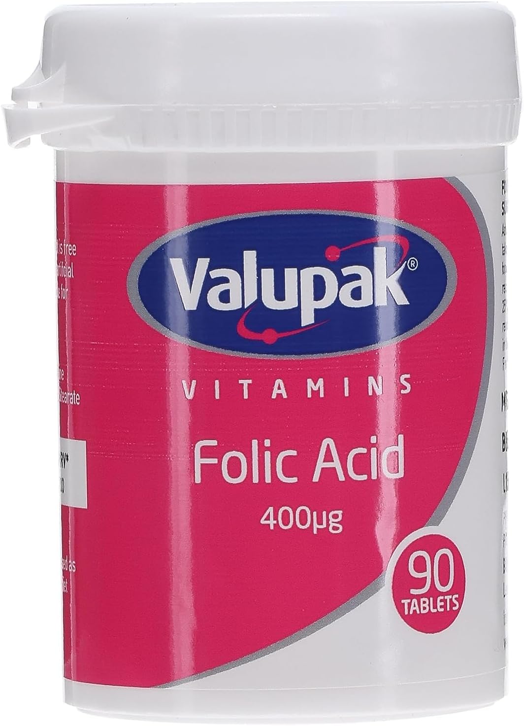 Valupak Folic Acid 400Mcg 90 Tablets