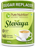 PURE NUTRITION STEVAYA (STEVIA BASED SWEETNER) 400GRAMS/SERVINGS