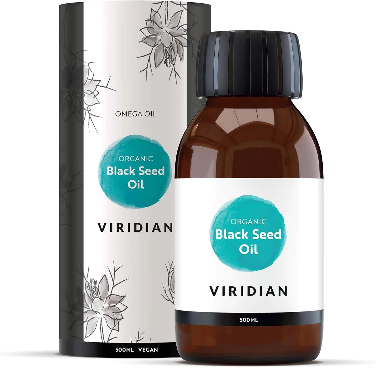 Viridian Black Seed Oil Organic 200Ml