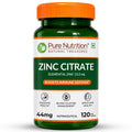 PURE NUTRITION ZINC CITRATE 44MG 120 TABLETS