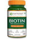PURE NUTRITION BIOTIN (WITH SESBANIA EXTRACT) 1000MG 60 TABLETS