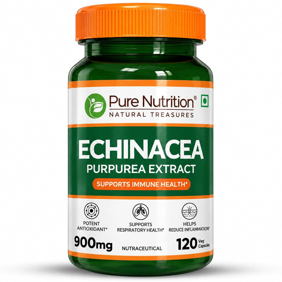 PURE NUTRITION ECHINACEA EXTRACT 120 CAPSULES