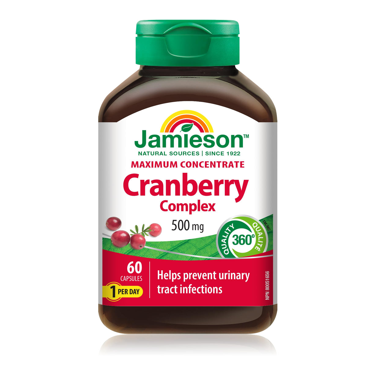 Jamieson Cranberry Complex 500Mg 60 Capsules