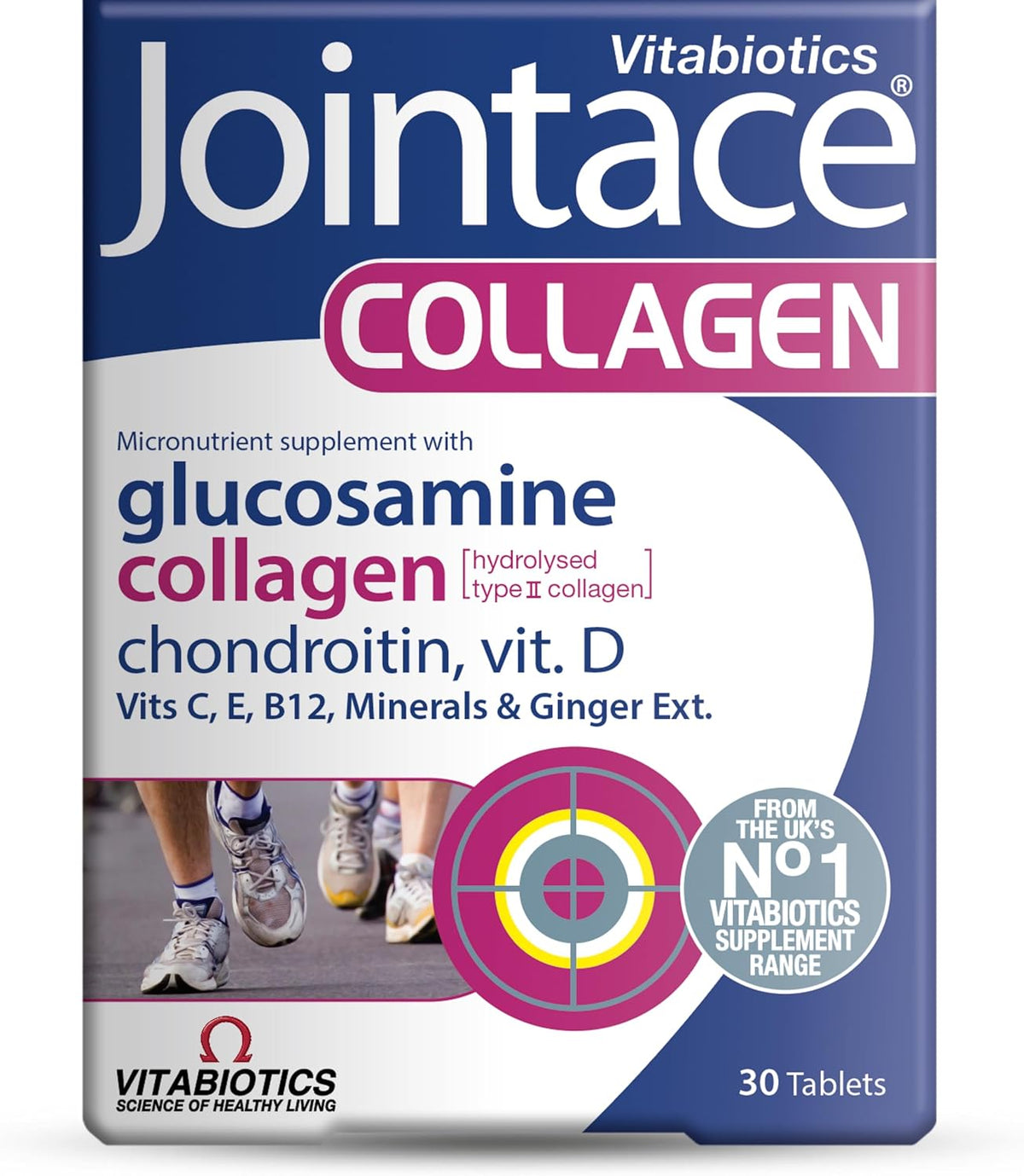 Vitabiotics Jointace Collagen Glucosamine 30 Tablets