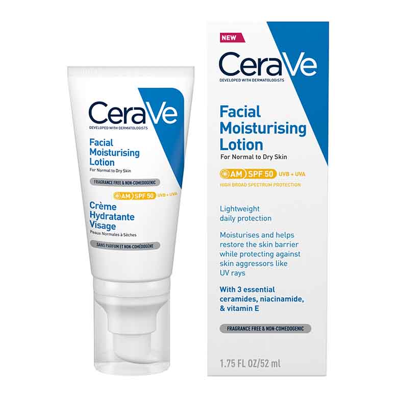 Cerave Am Facial Moisturising Lotion Spf 50 52Ml