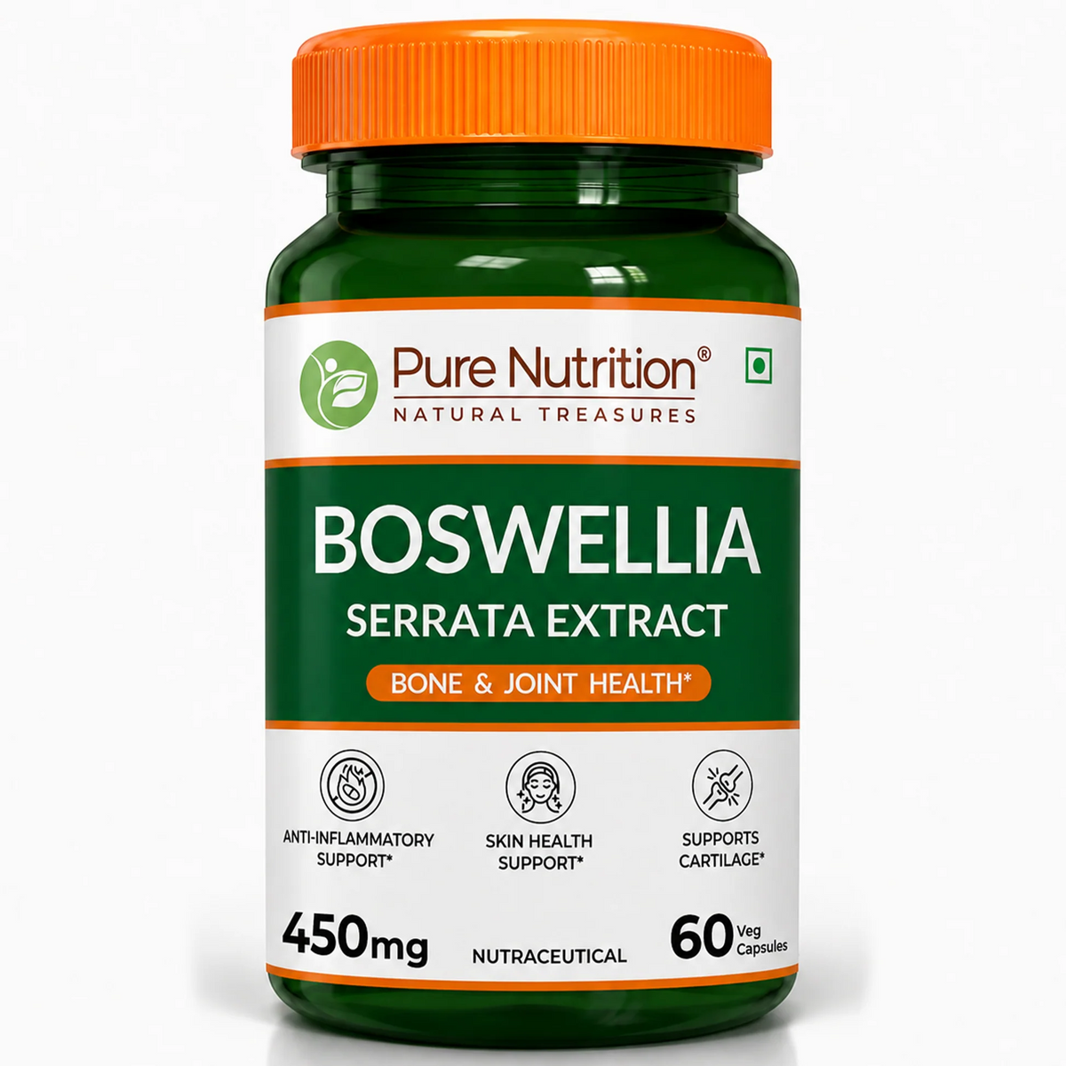 PURE NUTRITION BOSWELLIA SERRATA EXTRACT 450MG 60 CAPSULES