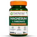 PURE NUTRITION MAGNESIUM L-THREONATE 2000MG 30 CAPSULES