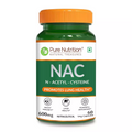 PURE NUTRITION NAC (N-ACETYL-CYSTEINE) 600MG 60 CAPSULES