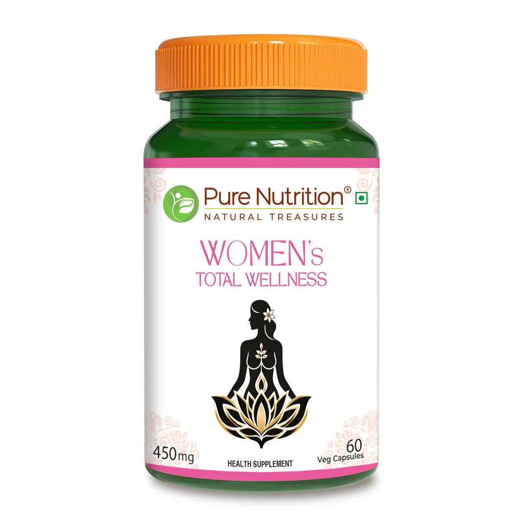 PURE NUTRITION WOMEN'S TOTAL WELLNESS 450MG 60 CAPSULES