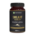 PURE NUTRITION SHILAJIT GOLD (WITH SWARNA BHASMA + GOKSHURA + ASHWAGANDHA + SAFED MUSALI) 30 CAPSULES