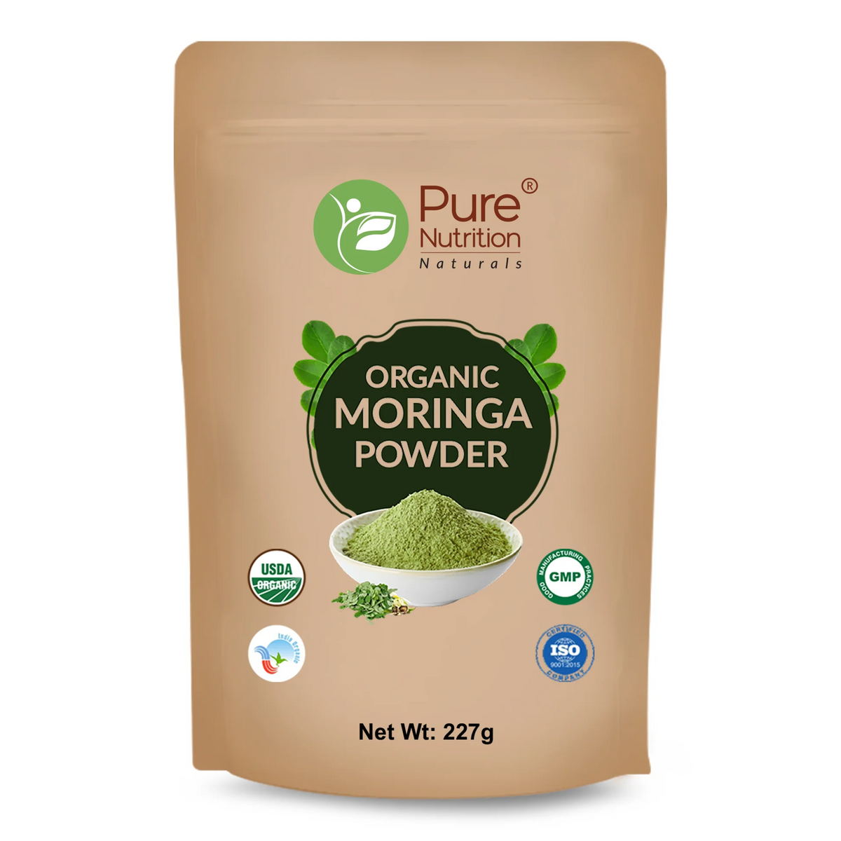 PURE NUTRITION ORGANIC MORINGA POWDER 227GRAMS