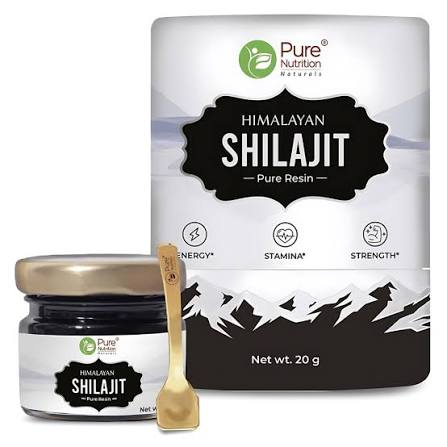PURE NUTRITION HIMALAYAN SHILAJIT PURE RESIN 20 GRAMS
