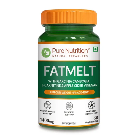 Pure Nutrition FATMELT with Garcinia Cambogia, L-Carnitine & Apple Cider Vinegar 60 Capsules