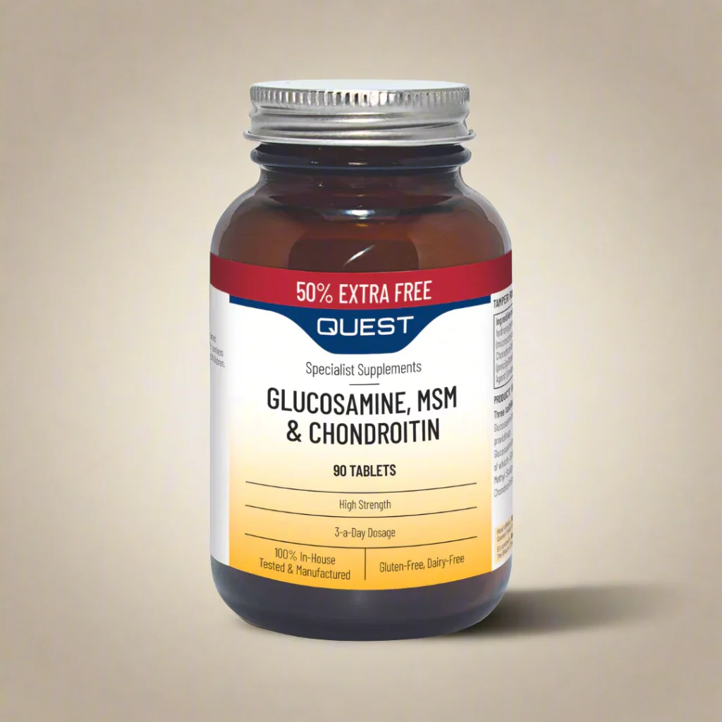 Quest Glucosamine, Msm & Chondroitin 90 Tablets