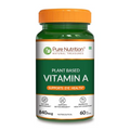 PURE NUTRITION PLANT BASED VITAMIN A 60 CAPSULES