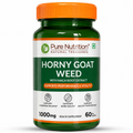 Pure Nutrition Horny Goat Weed with Maca Root Extract 1000mg – 60 Veg Capsules
