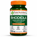 PURE NUTRITION RHODIOLA ROSEA ROOT EXTRACT 500MG 60 CAPSULES