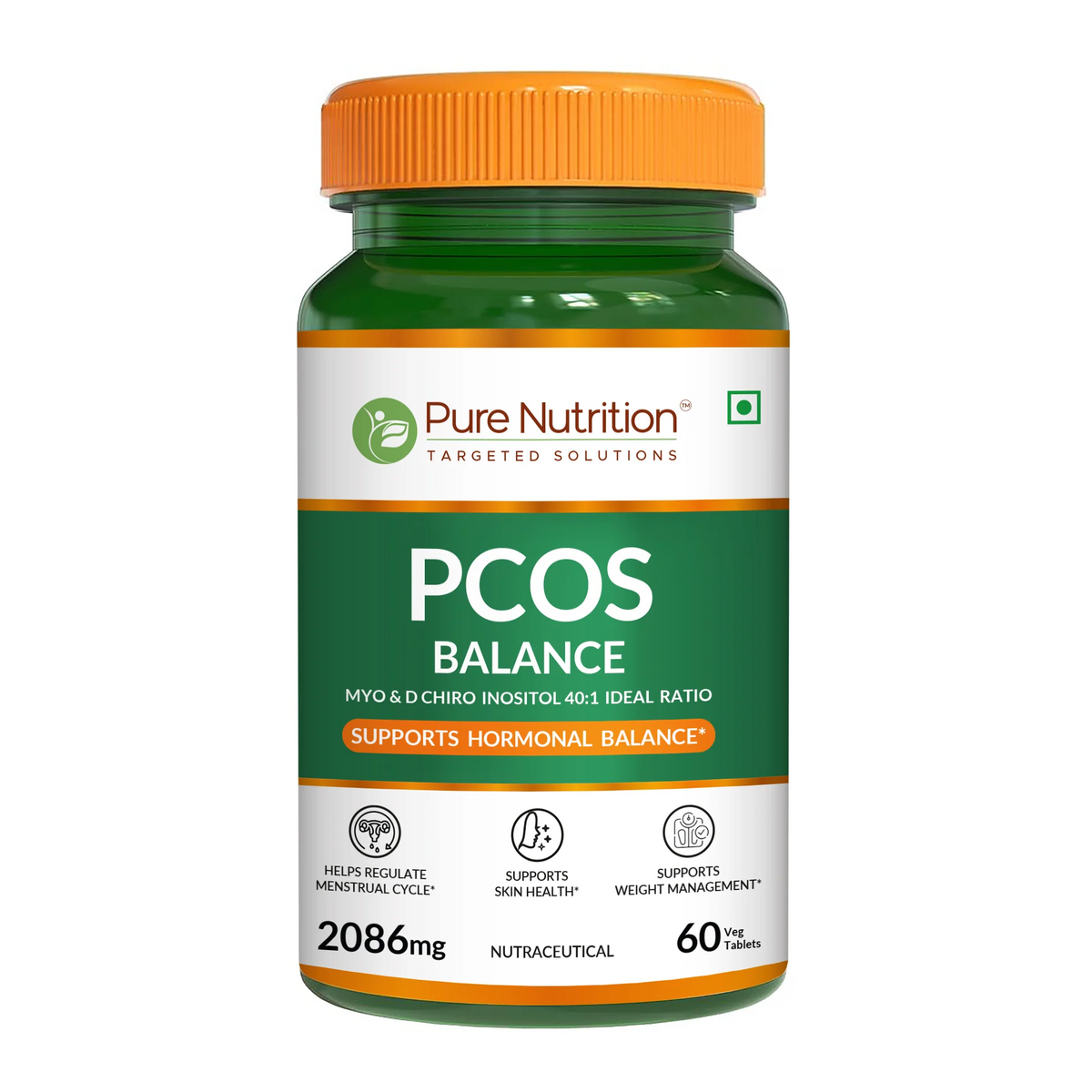 PURE NUTRITION PCOS BALANCE 2086MG 60 TABLETS