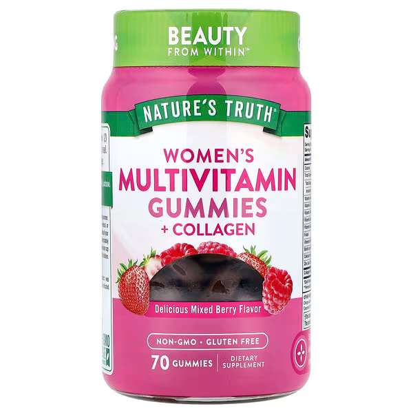 Nature's Truth Women's Multivitamin Gummies Mixed Berry 70 Gummies