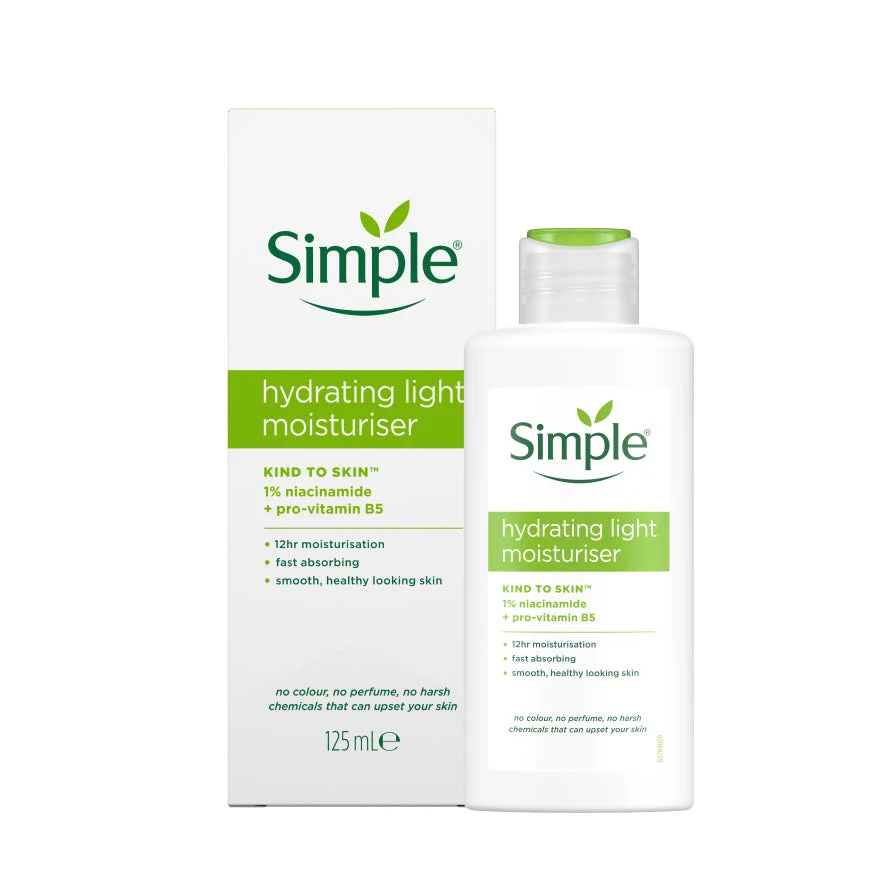 Simple Hydrating Light Moisturiser, 125ml