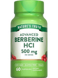 Nature's Truth Berberine HCL 500Mg 60 Capsules