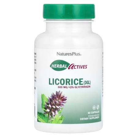 NaturesPlus Licorice DGL 60 Capsules