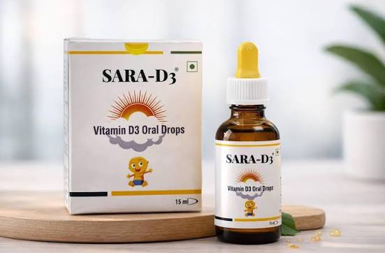 SARA-D3 Vitamin D3 Oral Drops, 15ml