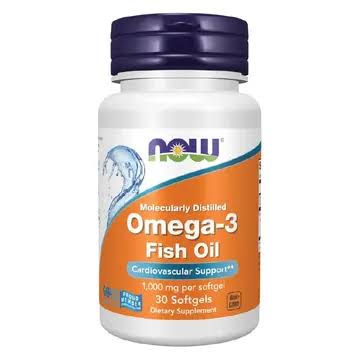 Now Omega 3 Fish Oil 30 Softgels