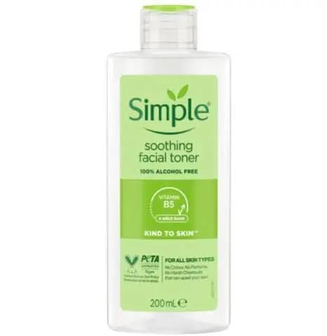 Simple Soothing Facial Toner, 200ml