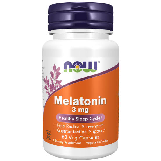 Now Melatonin 3Mg 60 Capsules