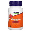 Now Vitamin A 100 Softgels