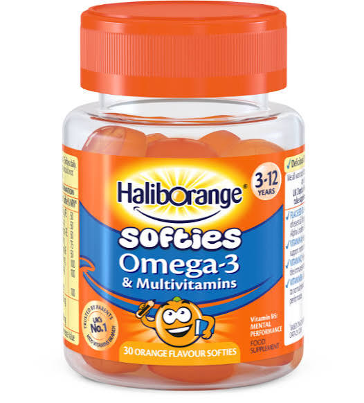 Haliborange Orange Omega-3 Softies, 30's