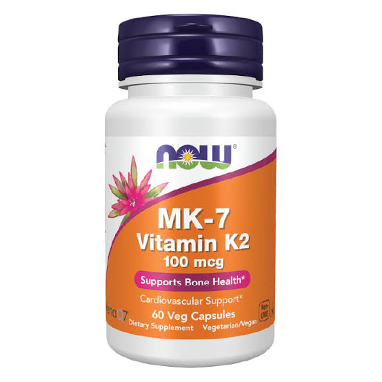 Now Mk-7 Vitamin K2 100Mcg 60 Capsules