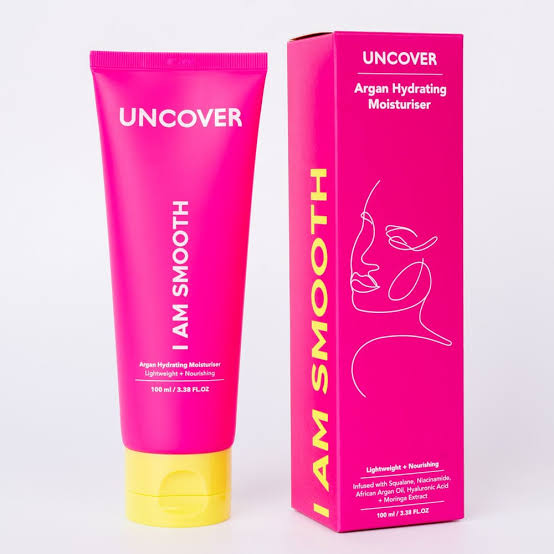 Uncover Argan Hydrating Moisturiser 100ml