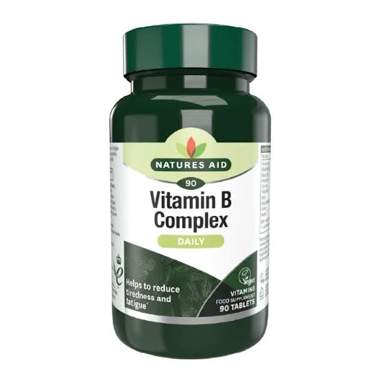 Natures Aid Vitamin B Complex 90 Tablets