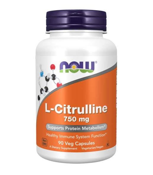 Now L-Citrulline 750Mg 90 Capsules