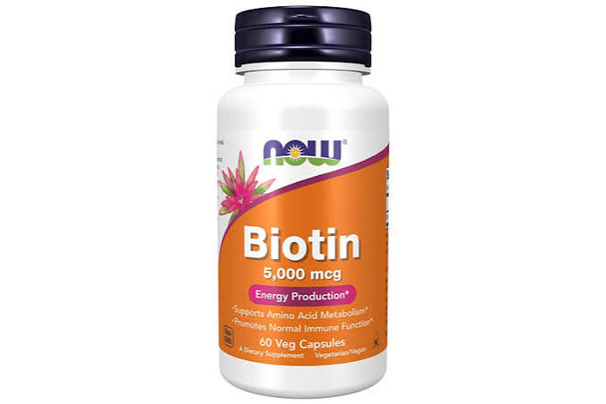 Now Biotin 5000Mcg 60 Capsules