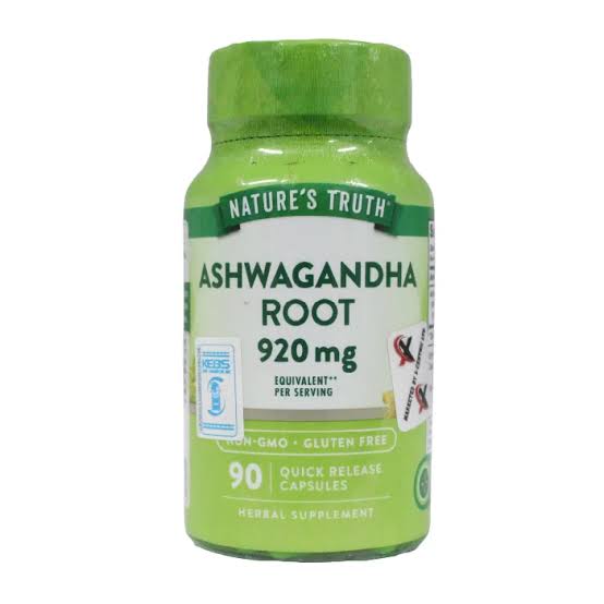 Nature's Truth Ashwagandha Root 920mg 90 Capsules