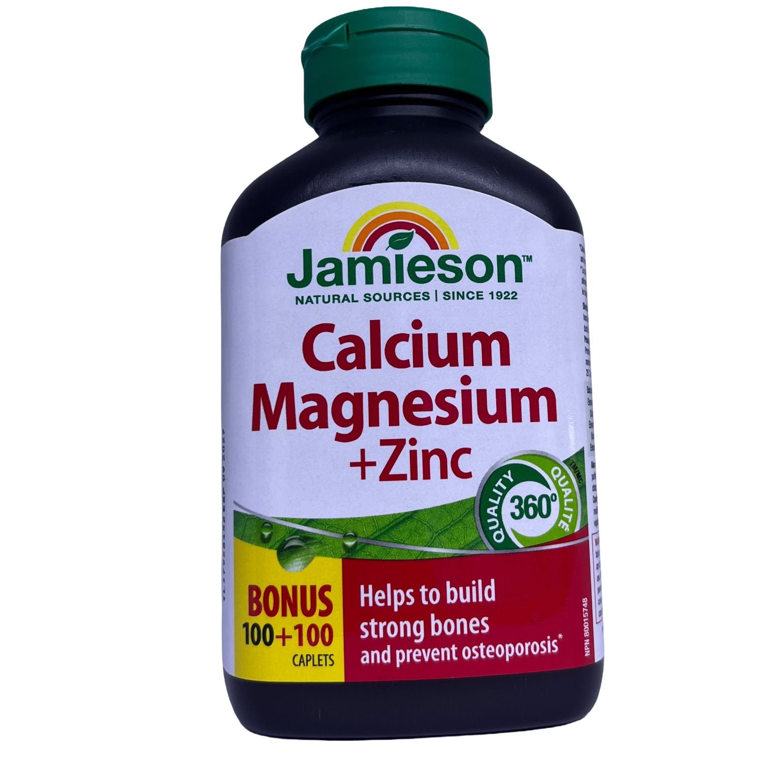 Calcium Magnesium +Zinc  200 capsules