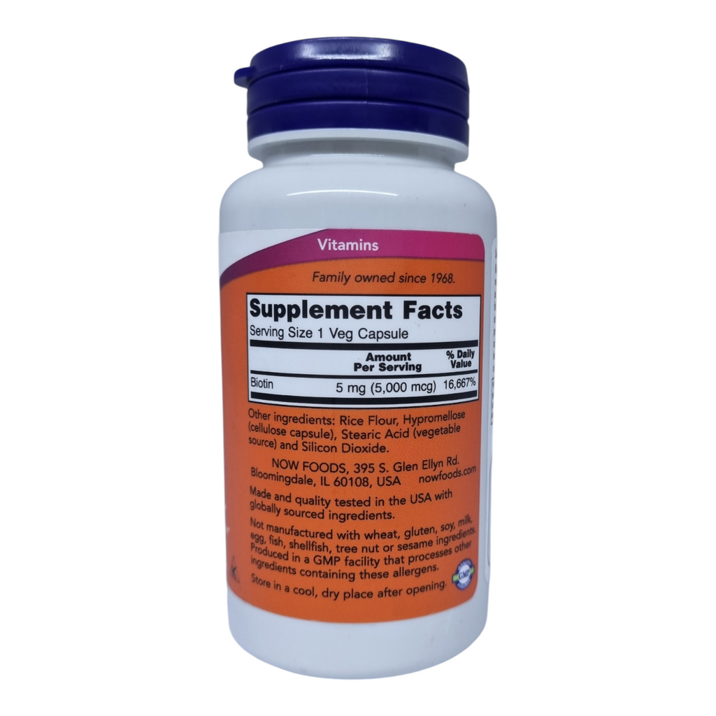 Biotin 60 capsules