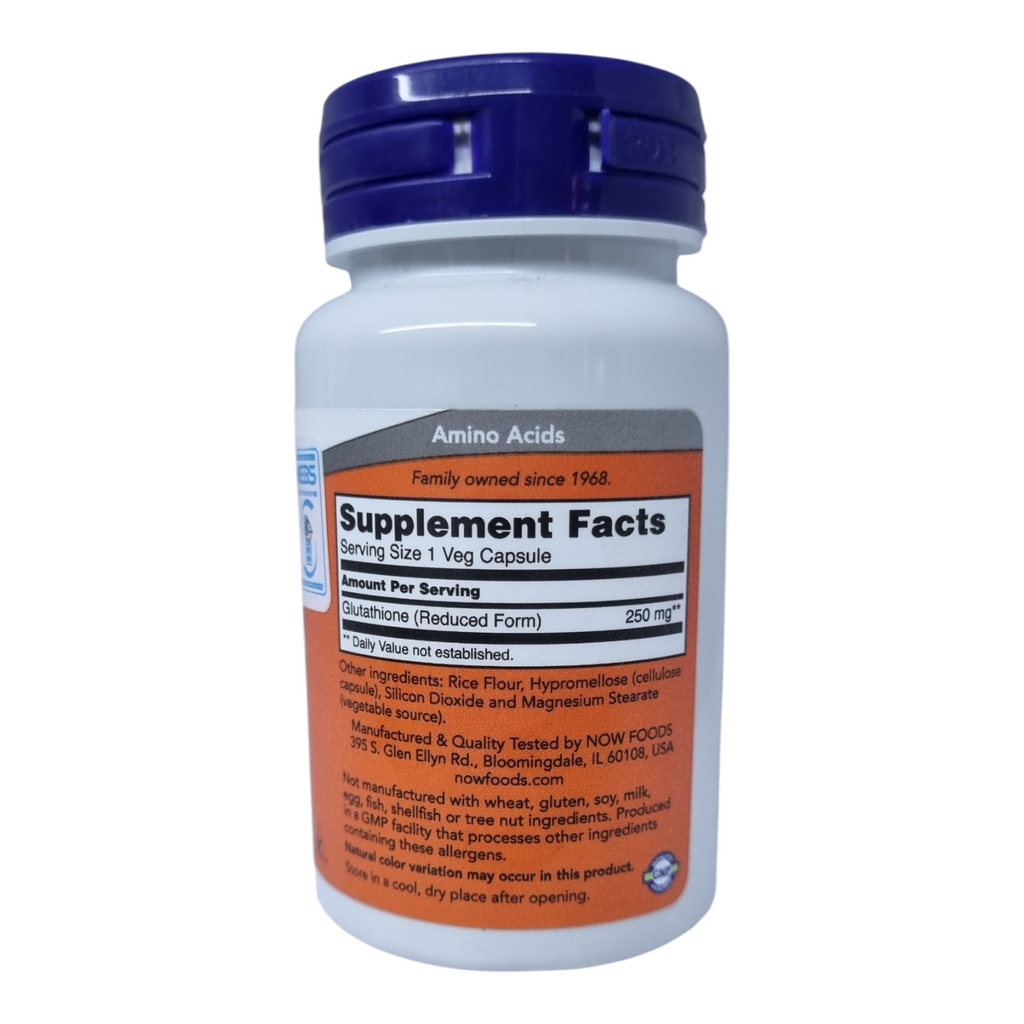 Glutathione 250mg 60 capsules
