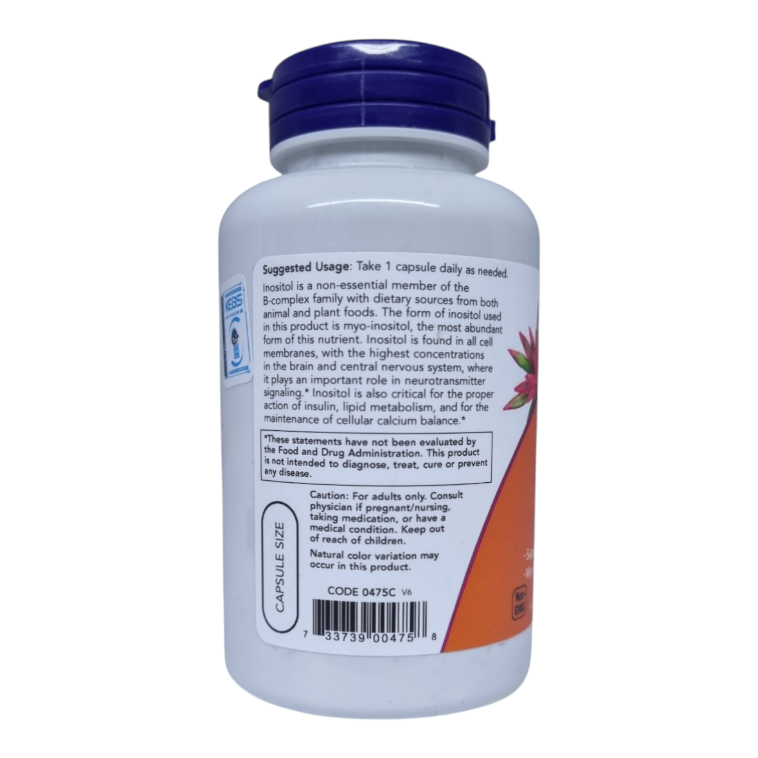 Inositol 100 Capsules